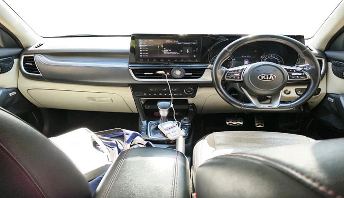 2020 KIA SELTOS GTX PLUS DCT 1.4 PETROL, Petrol, Automatic, 1,34,081 km, interior