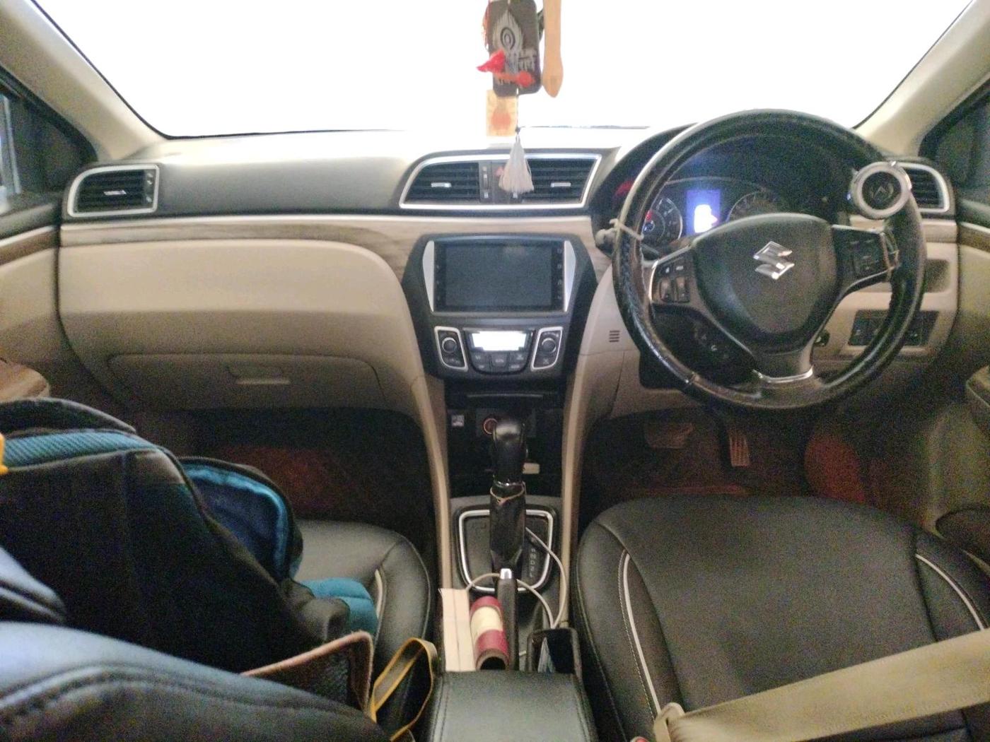 2022 Maruti Ciaz ZETA AT 1.5  SHVS PETROL, CNG, Automatic, 68,523 km, interior