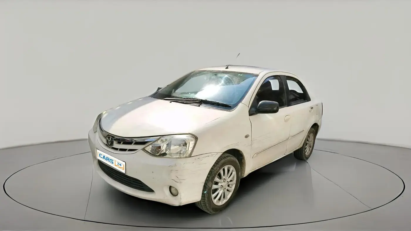 2011 Toyota Etios VX, Petrol, Manual, 90,888 km, exterior
