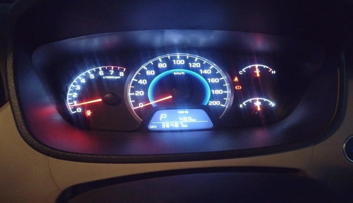 2015 Hyundai Grand i10 ASTA AT 1.2 KAPPA VTVT, Petrol, Automatic, 36,487 km, interior