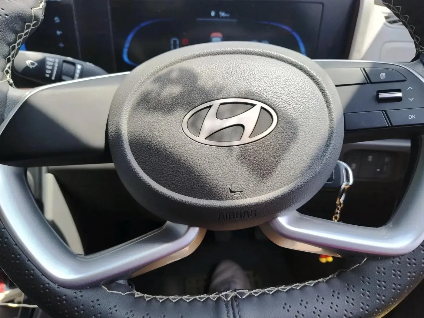 2024 Hyundai Creta E 1.5 PETROL, Petrol, Manual, 15,400 km, interior