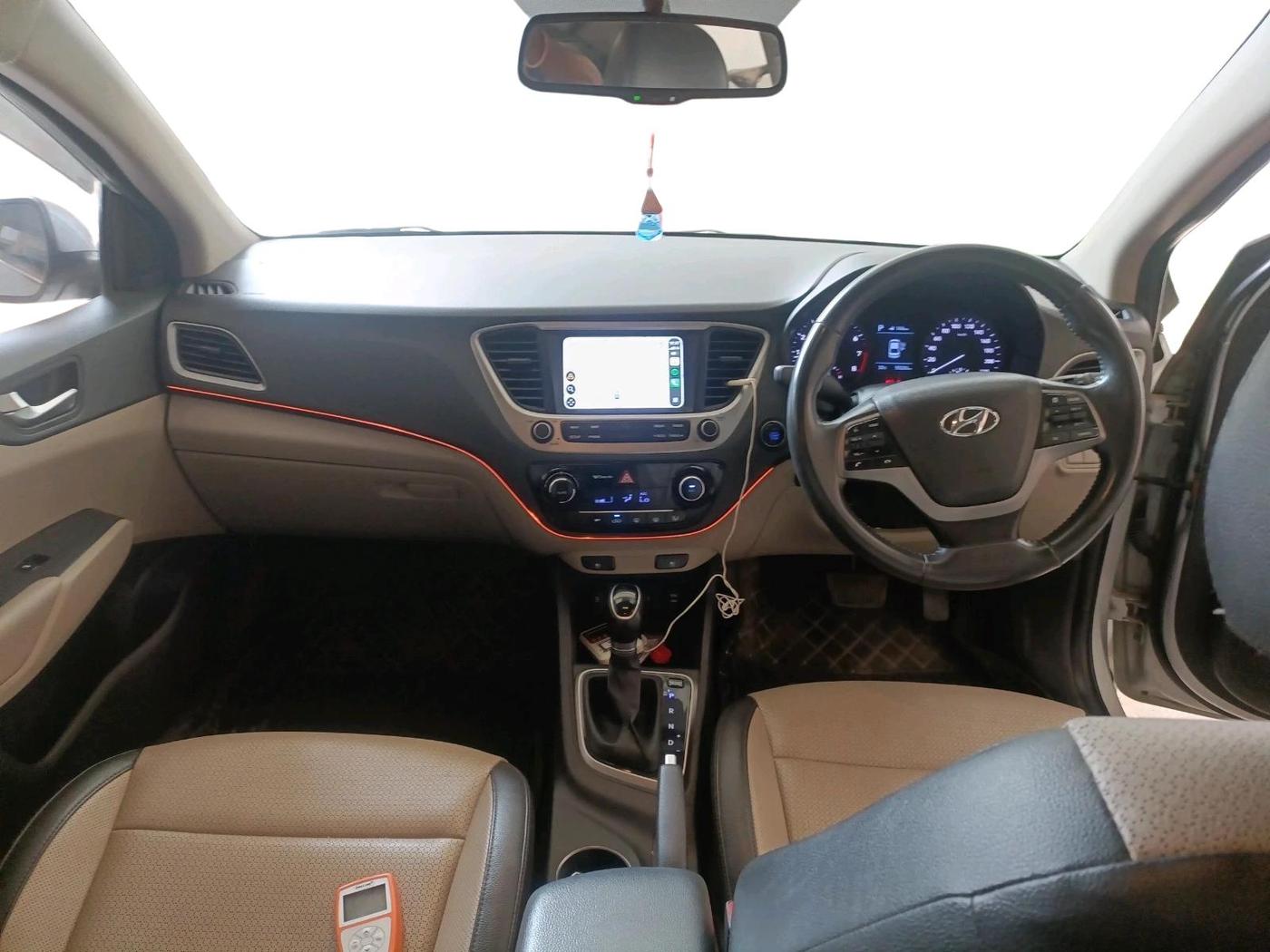 2018 Hyundai Verna 1.6 VTVT SX (O) AT, Petrol, Automatic, 55,220 km, interior