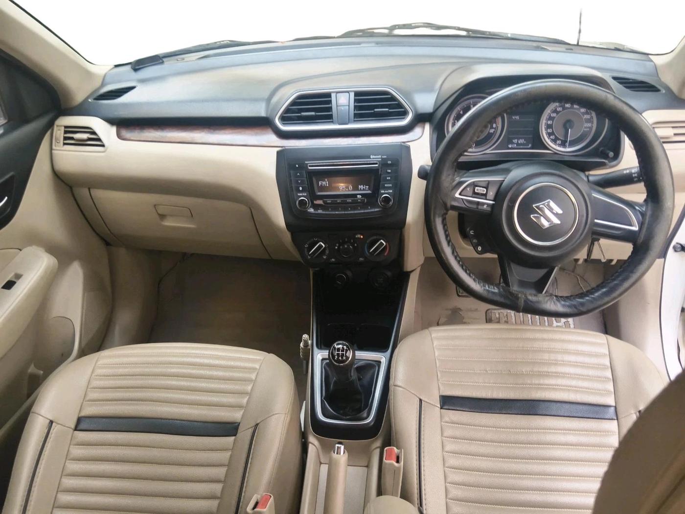 2017 Maruti Dzire VXI, Petrol, Manual, 49,300 km, interior