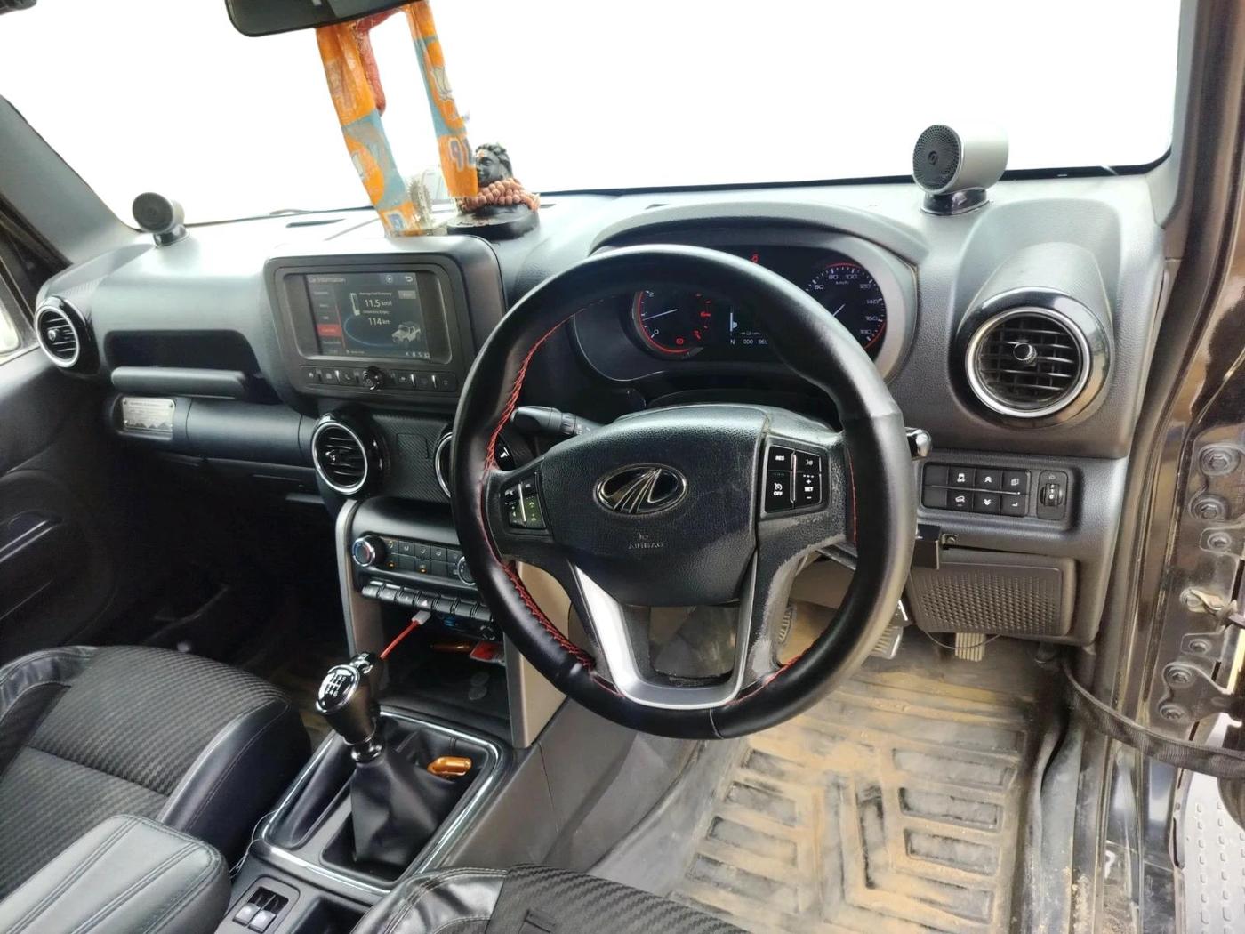 2021 Mahindra Thar LX HARD TOP 4WD MT, Diesel, Manual, 86,929 km, interior
