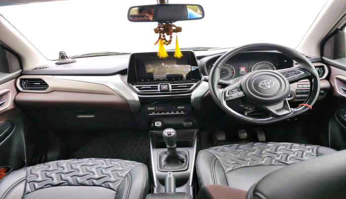 2024 Toyota Urban Cruiser Taisor V 1.0 Petrol MT, Petrol, Manual, 16,977 km, interior