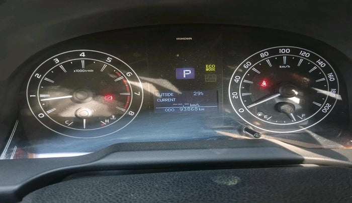 2017 Toyota Innova Crysta 2.7 GX AT 7 STR, Petrol, Automatic, 93,868 km, interior