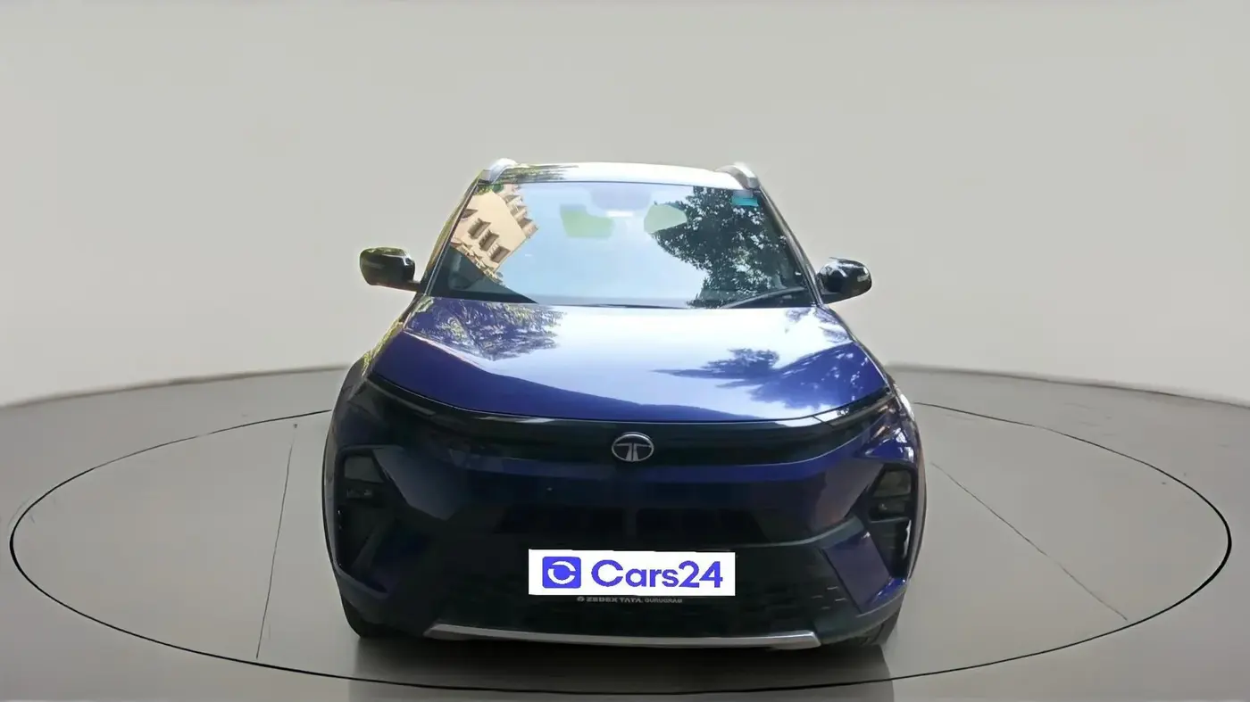 2024 Tata NEXON FEARLESS PURPLE + SUNROOF DCA DUAL TONE 1.2 PETROL, Petrol, Automatic, 11,251 km, exterior