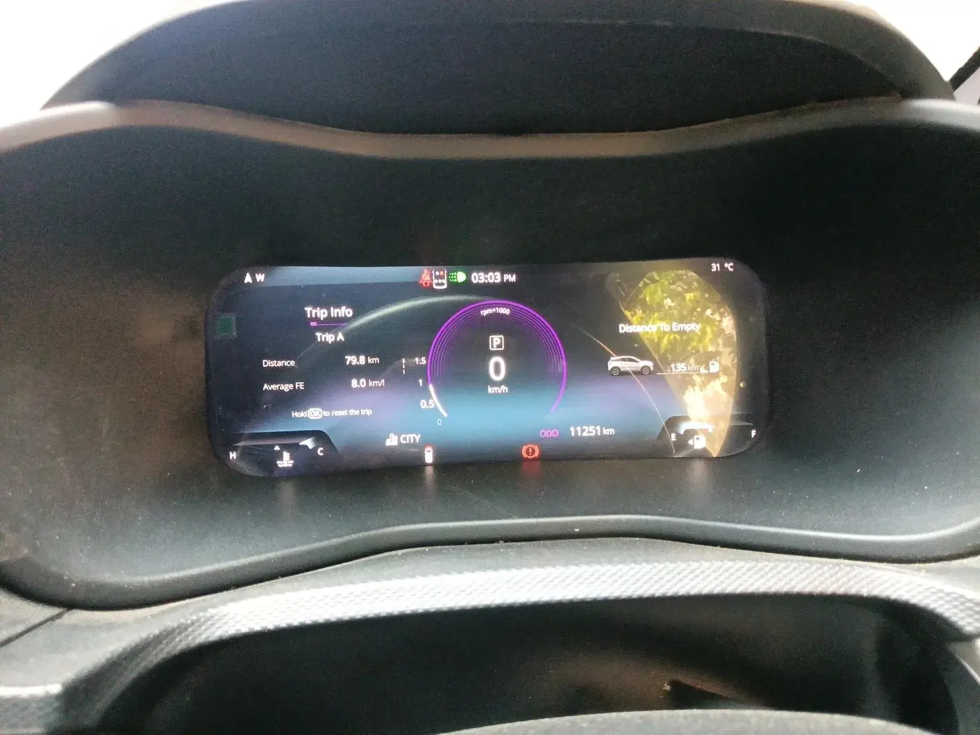 2024 Tata NEXON FEARLESS PURPLE + SUNROOF DCA DUAL TONE 1.2 PETROL, Petrol, Automatic, 11,251 km, interior
