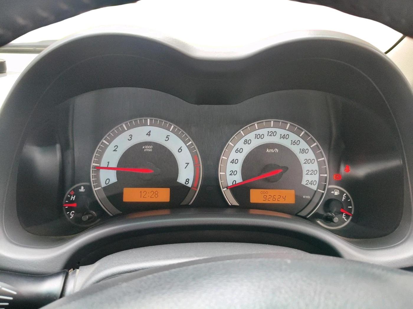2012 Toyota Corolla Altis G PETROL, Petrol, Manual, 92,624 km, interior
