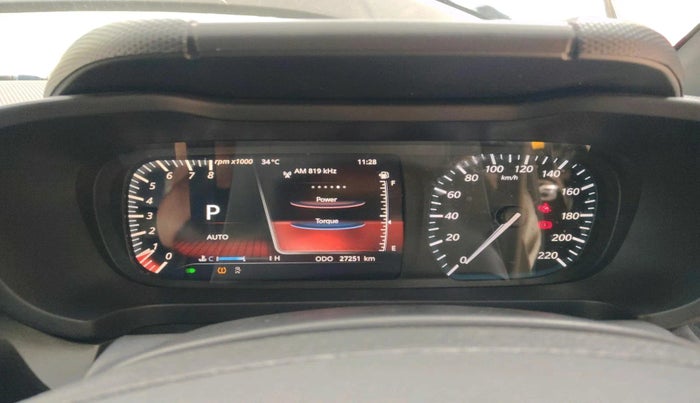 2023 Tata ALTROZ XZA PLUS DARK EDTION, Petrol, Automatic, 27,251 km, interior