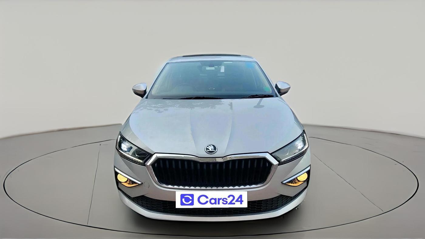 2022 Skoda SLAVIA STYLE 1.5L TSI MT, Petrol, Manual, 75,621 km, exterior