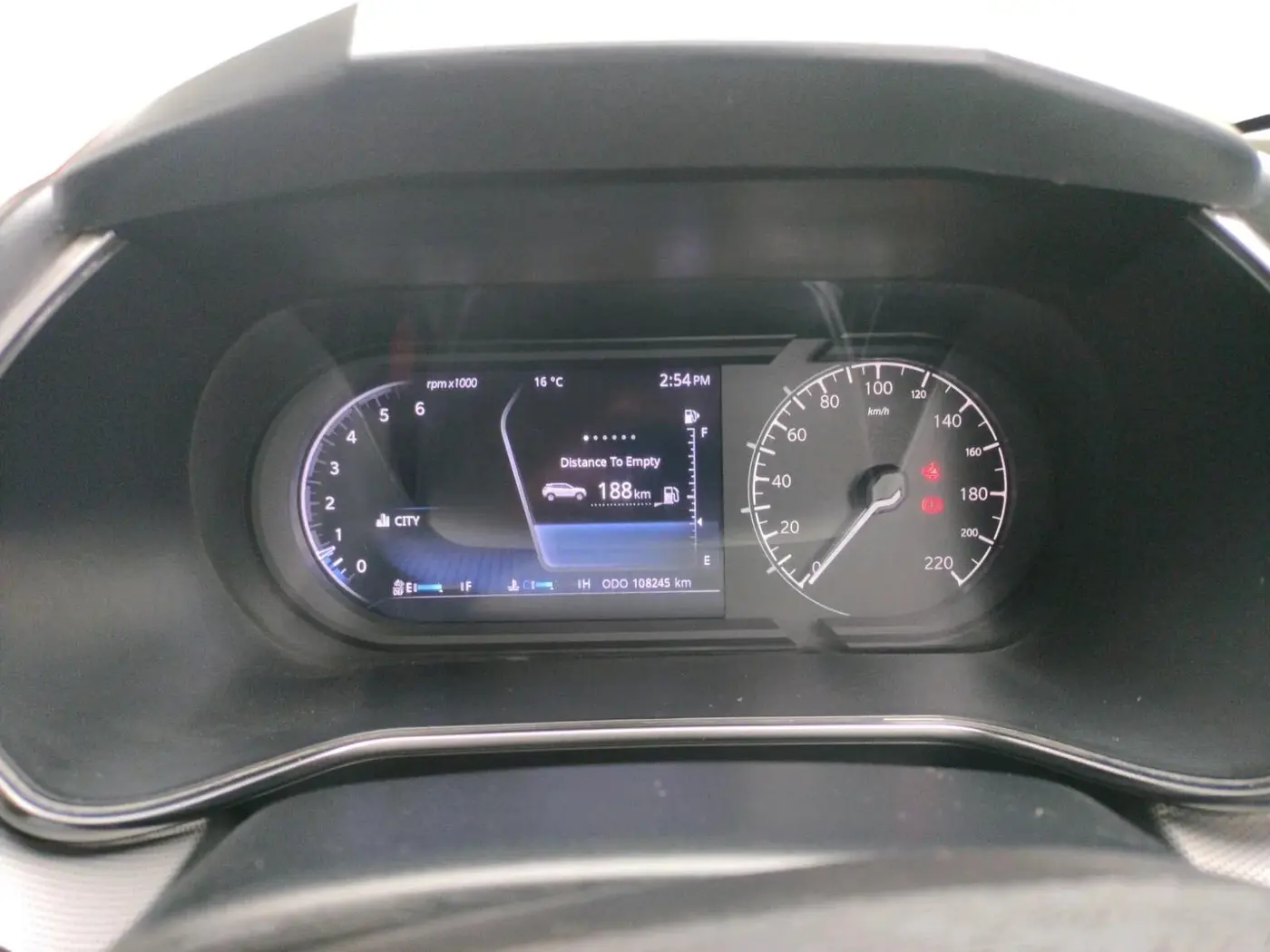 2021 Tata Harrier XZ PLUS 2.0L, Diesel, Manual, 1,08,245 km, interior