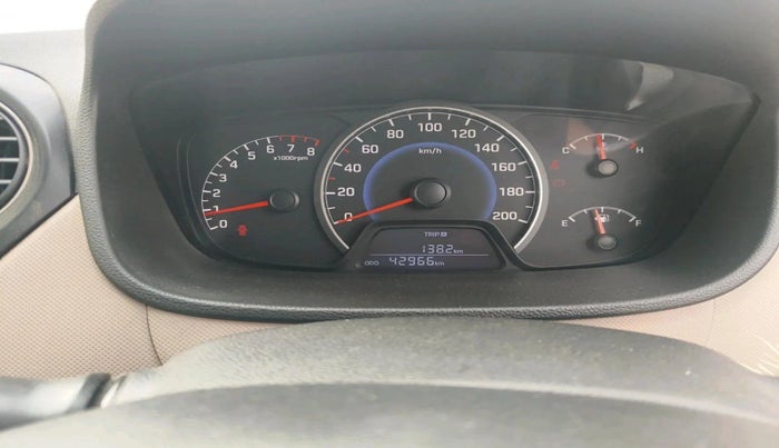 2014 Hyundai Grand i10 MAGNA 1.2 KAPPA VTVT, Petrol, Manual, 42,966 km, interior