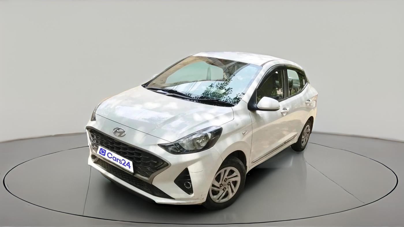 2021 Hyundai AURA S 1.2 CNG, CNG, Manual, 57,580 km, exterior