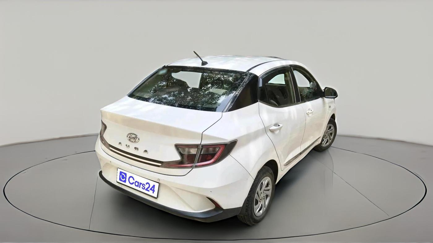 2021 Hyundai AURA S 1.2 CNG, CNG, Manual, 57,580 km, exterior