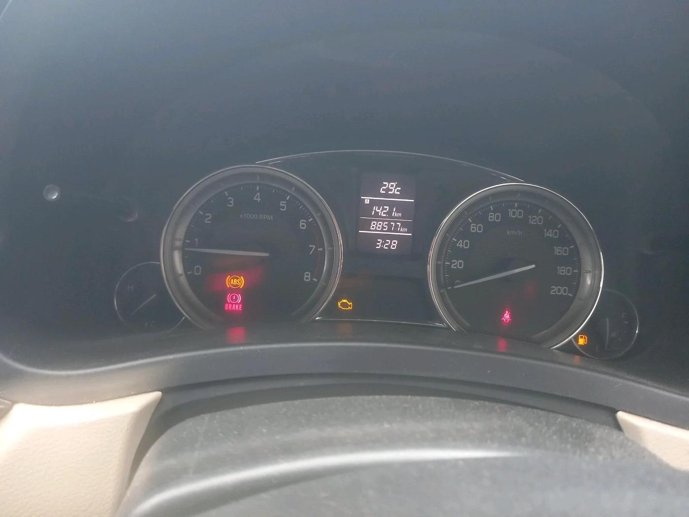 2016 Maruti Ciaz VXI, Petrol, Manual, 88,577 km, interior