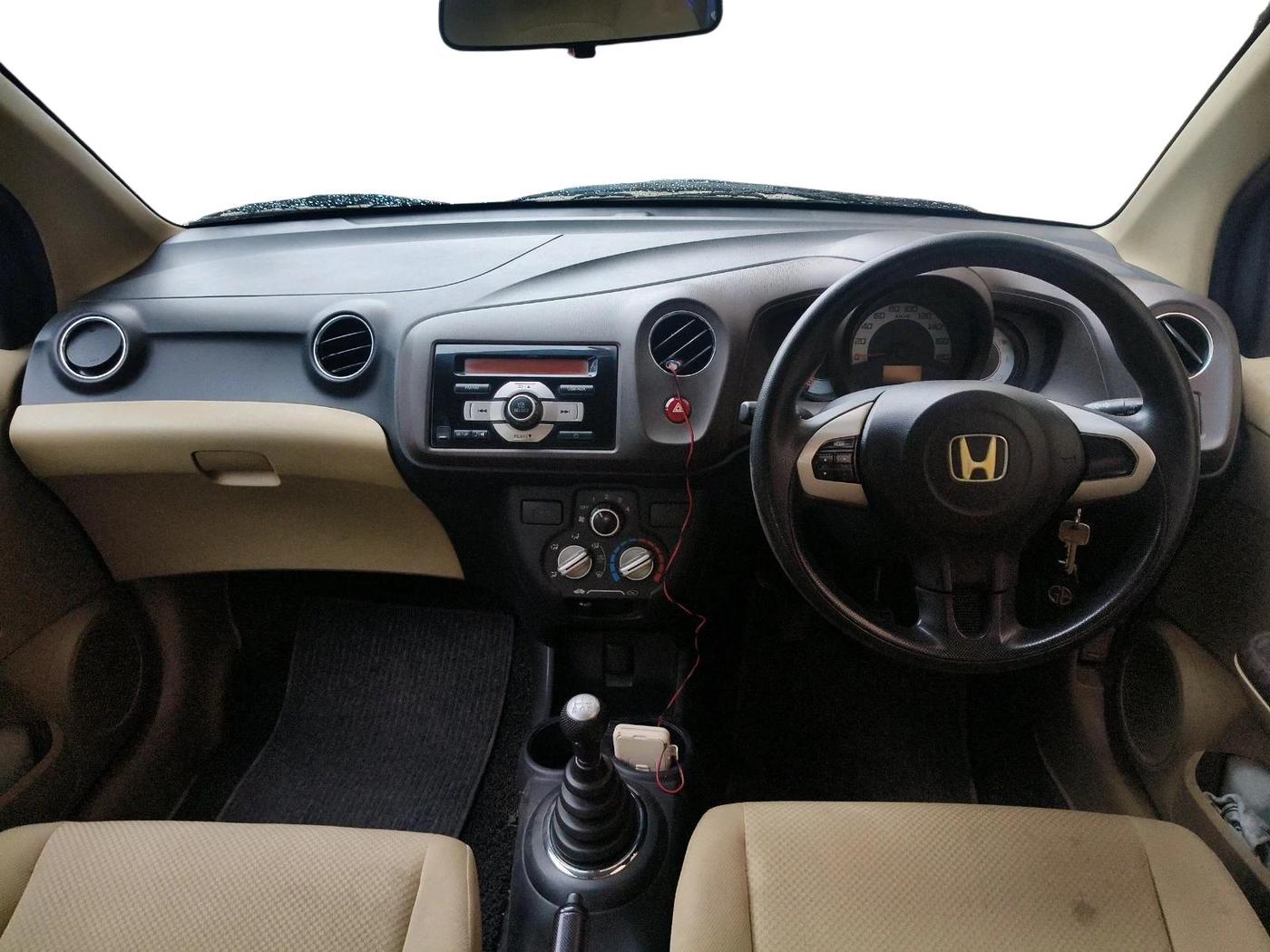 2012 Honda Brio S MT, Petrol, Manual, 58,297 km, interior