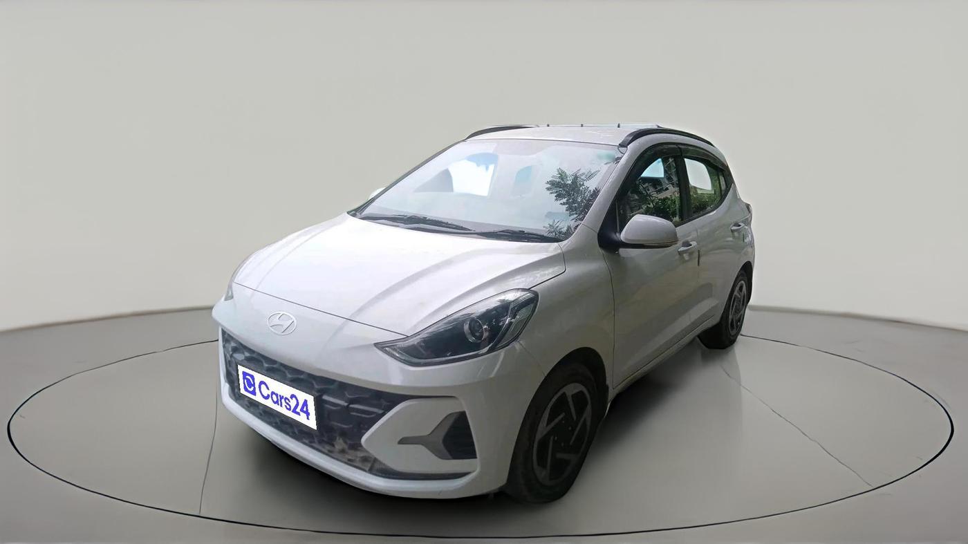 2023 Hyundai GRAND I10 NIOS SPORTZ AMT 1.2 KAPPA VTVT, Petrol, Automatic, 6,392 km, exterior