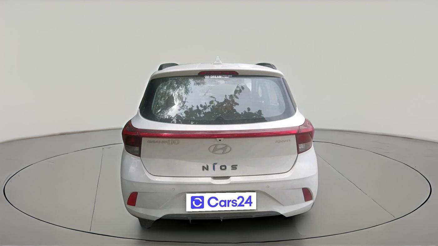 2023 Hyundai GRAND I10 NIOS SPORTZ AMT 1.2 KAPPA VTVT, Petrol, Automatic, 6,392 km, exterior