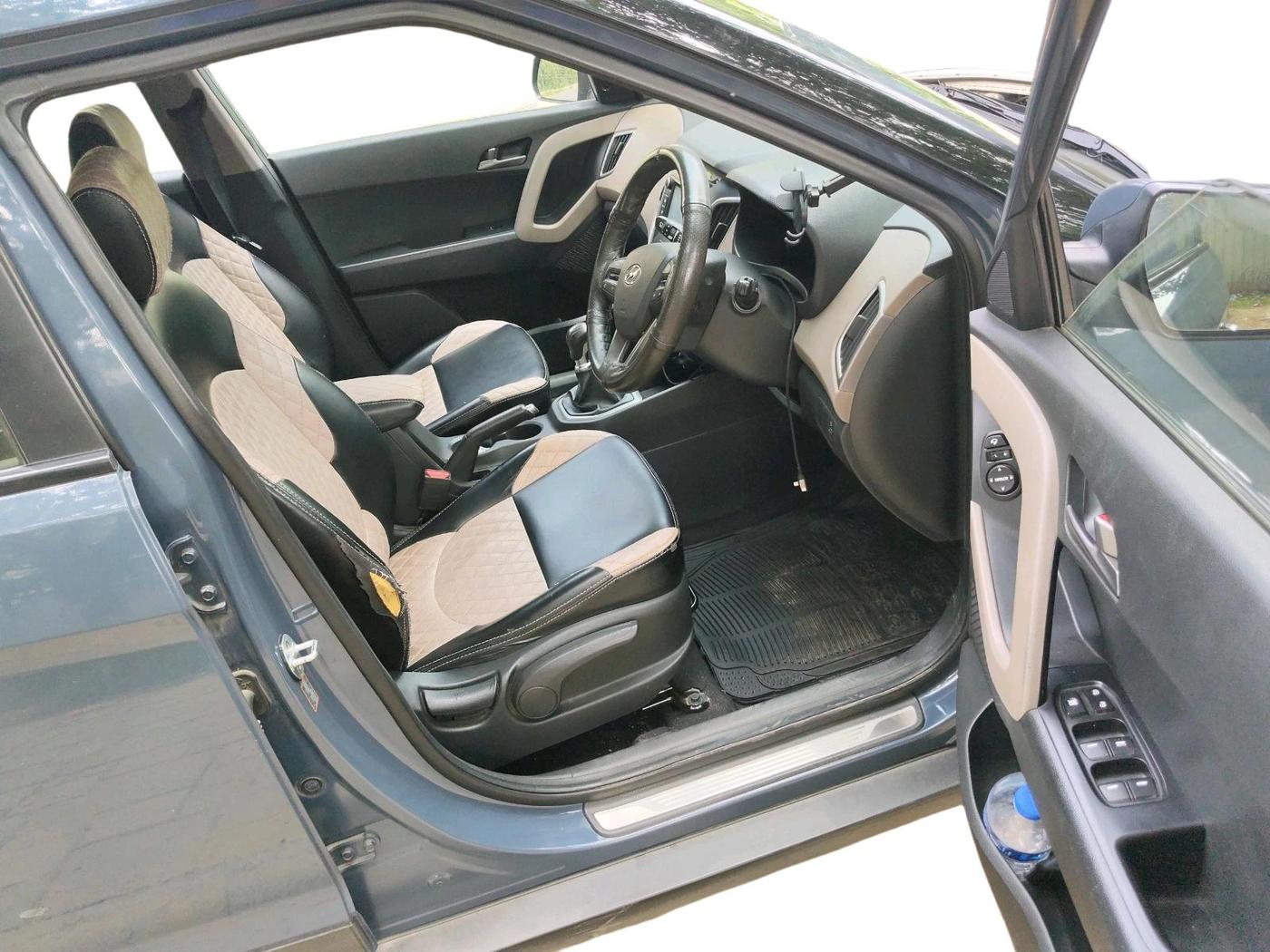2016 Hyundai Creta  SX 1.6 Petrol , Petrol, Manual, 38,785 km, interior