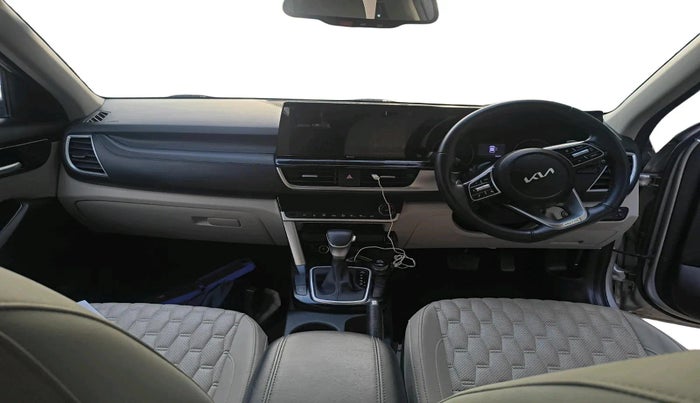 2023 KIA SELTOS HTX 1.5 CVT PETROL, Petrol, Automatic, 35,234 km, interior