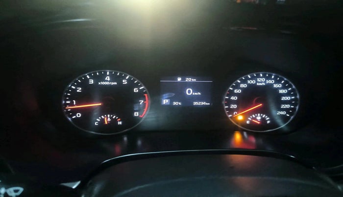 2023 KIA SELTOS HTX 1.5 CVT PETROL, Petrol, Automatic, 35,234 km, interior