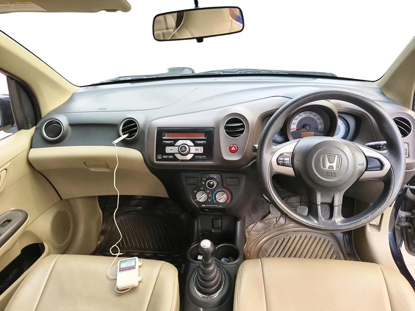 2012 Honda Brio S MT, Petrol, Manual, 52,512 km, interior