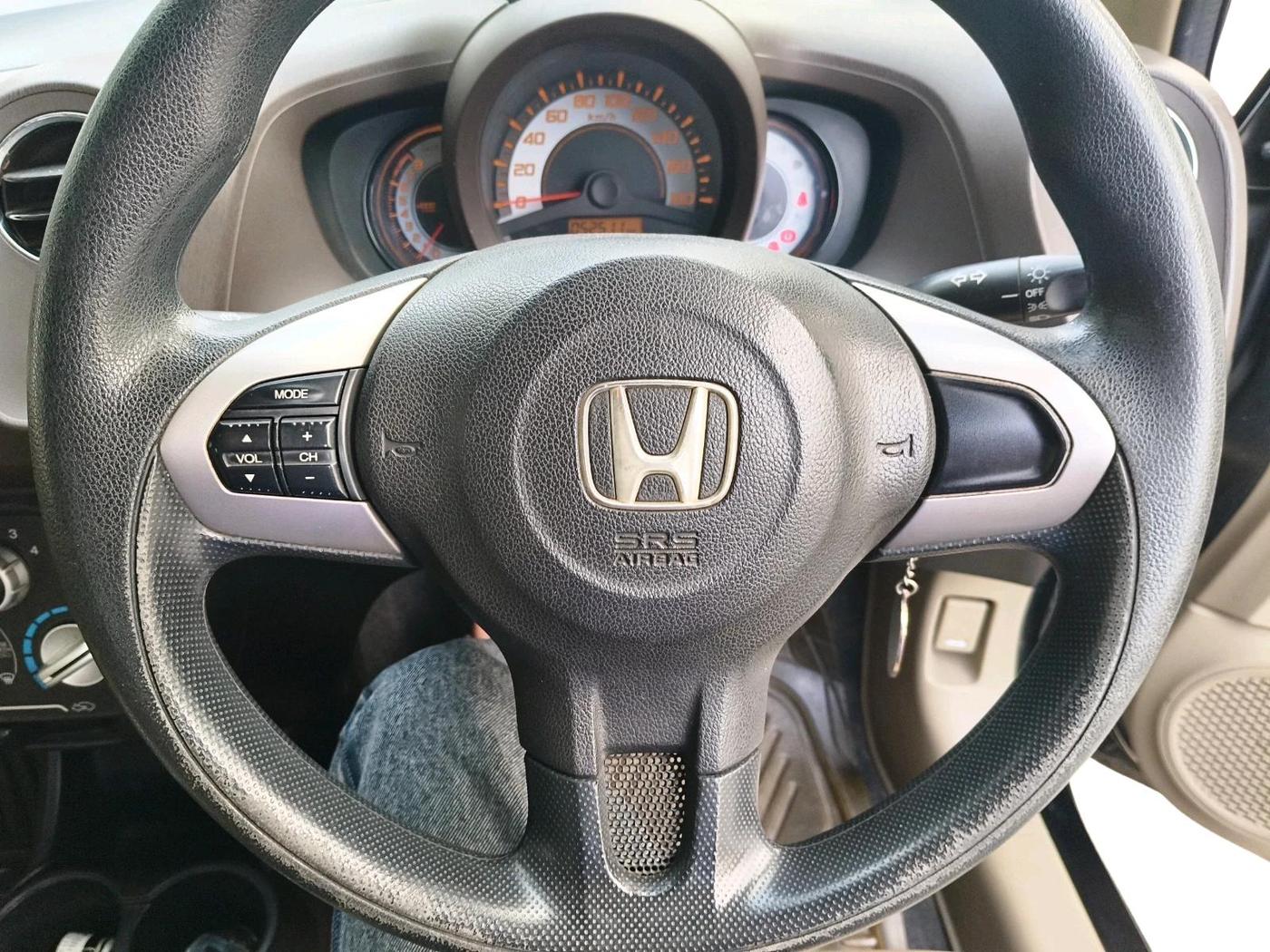 2012 Honda Brio S MT, Petrol, Manual, 52,512 km, interior