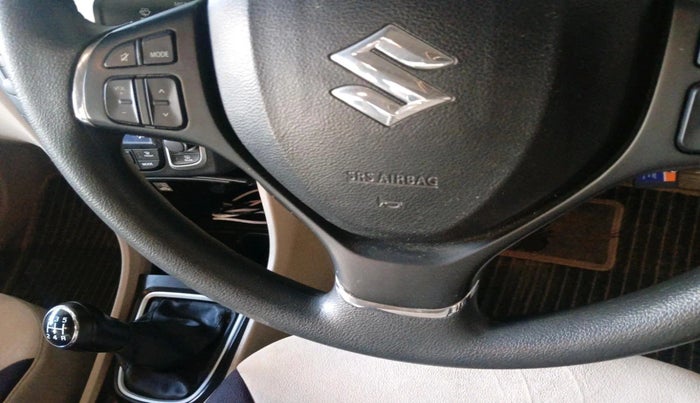 2019 Maruti Ciaz DELTA 1.5 SHVS MT PETROL, Petrol, Manual, 63,827 km, interior