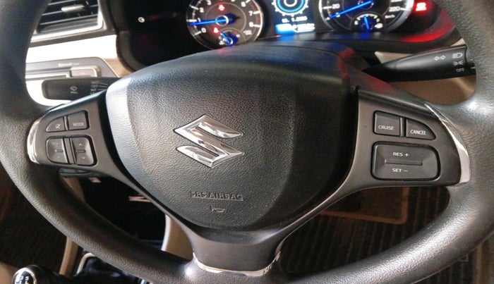 2019 Maruti Ciaz DELTA 1.5 SHVS MT PETROL, Petrol, Manual, 63,827 km, interior