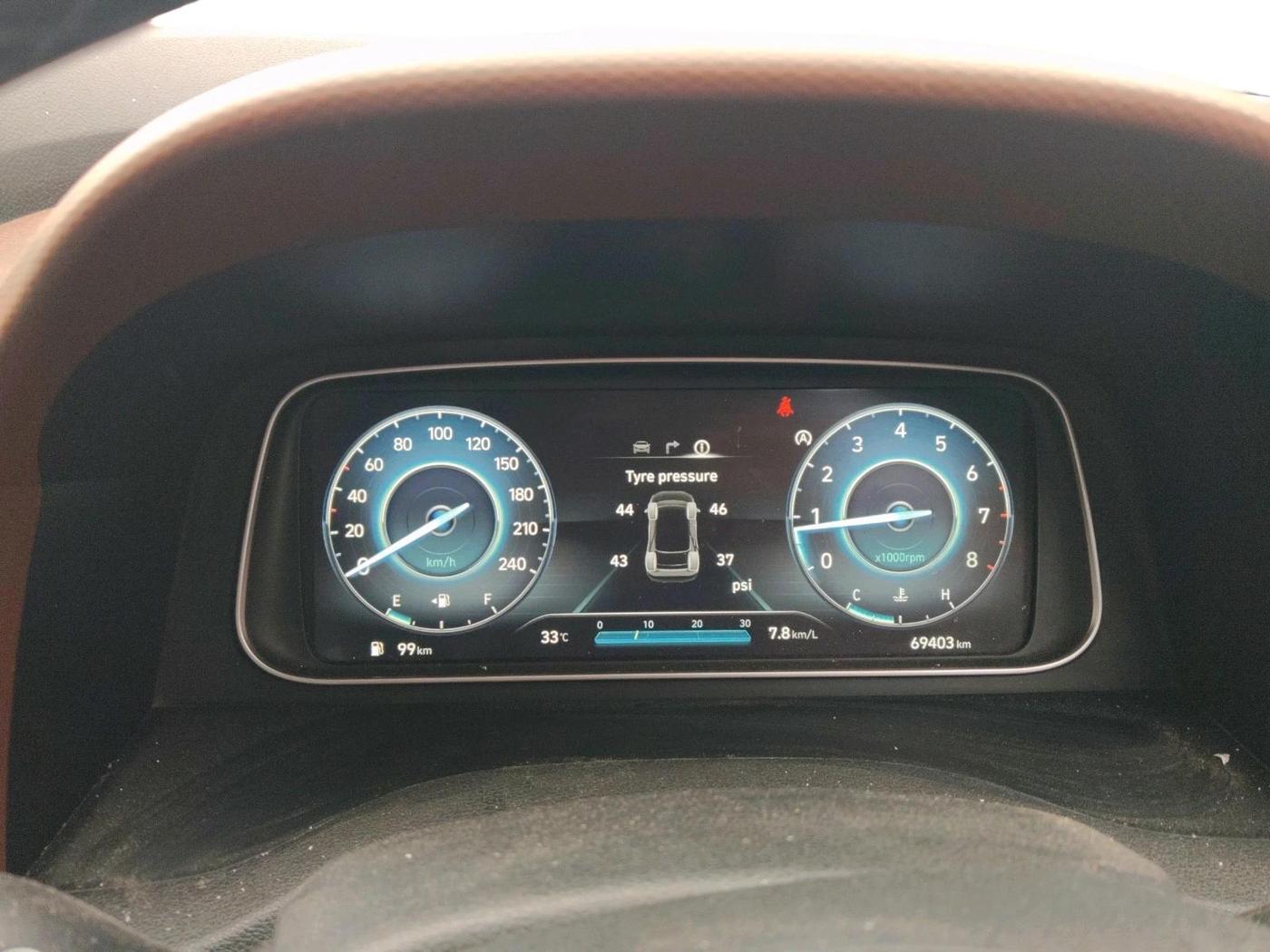 2023 Hyundai ALCAZAR PLATINUM 1.5 TURBO PETROL MT 7STR, Petrol, Manual, 69,403 km, interior
