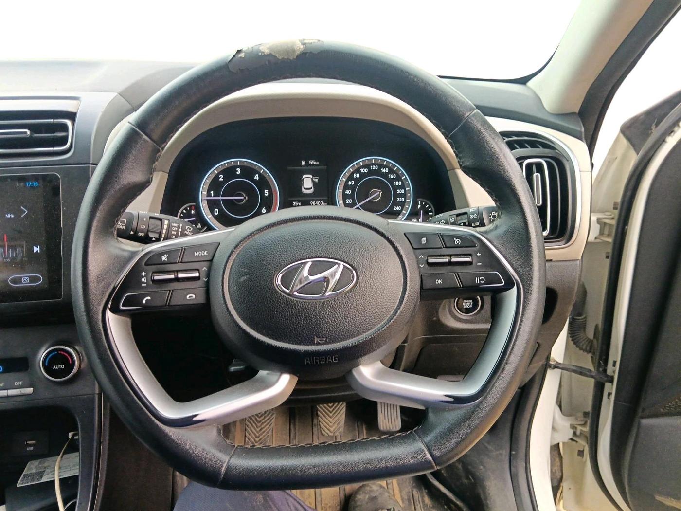 2021 Hyundai Creta SX EXECUTIVE 1.5 DIESEL, Diesel, Manual, 98,403 km, interior