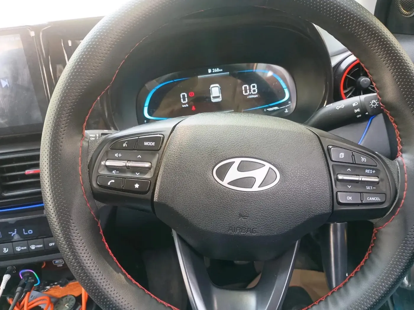 2025 Hyundai EXTER SX 1.2 MT Knight Edition, Petrol, Manual, 7,935 km, interior