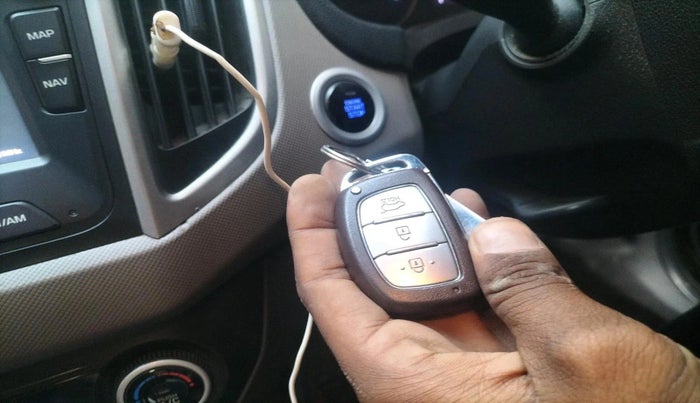 2018 Hyundai Creta SX PLUS AT 1.6 DIESEL, Diesel, Automatic, 86,961 km, interior