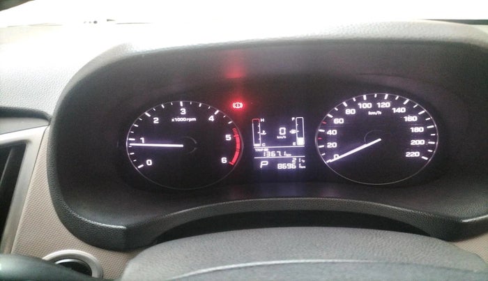 2018 Hyundai Creta SX PLUS AT 1.6 DIESEL, Diesel, Automatic, 86,961 km, interior