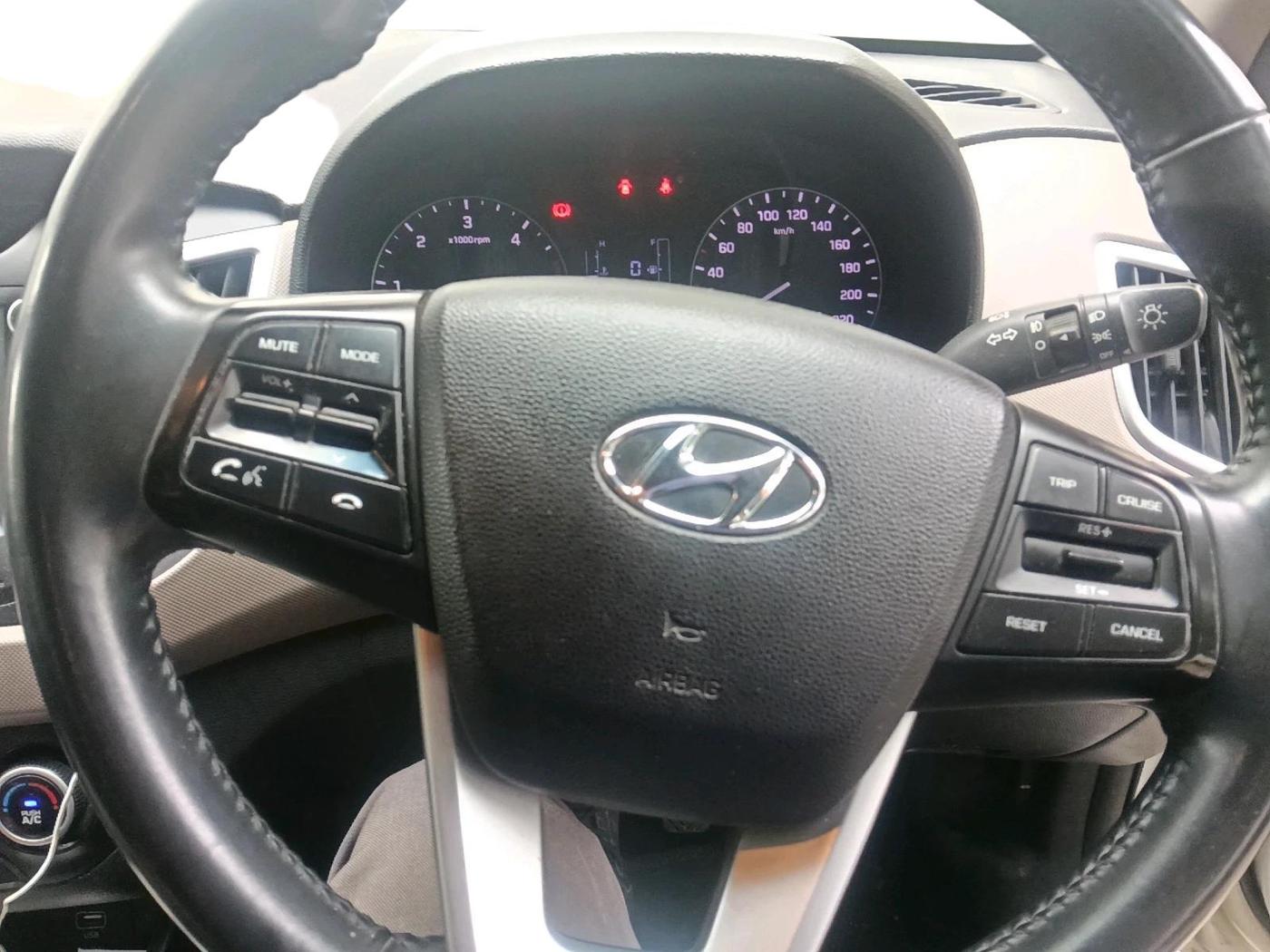 2019 Hyundai Creta SX 1.6 DIESEL, Diesel, Manual, 85,304 km, interior