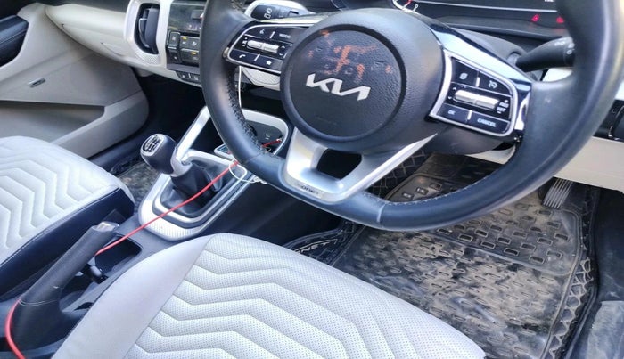 2022 KIA SONET HTX PLUS 1.0 IMT, Petrol, Manual, 20,291 km, interior