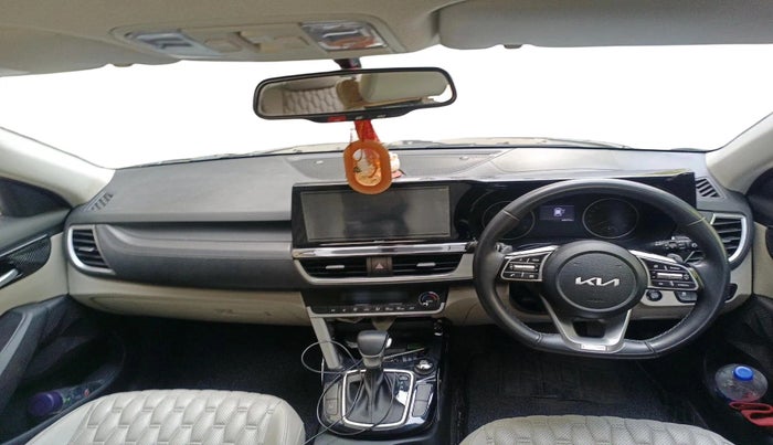 2023 KIA SELTOS HTX 1.5 CVT PETROL, Petrol, Automatic, 68,074 km, interior