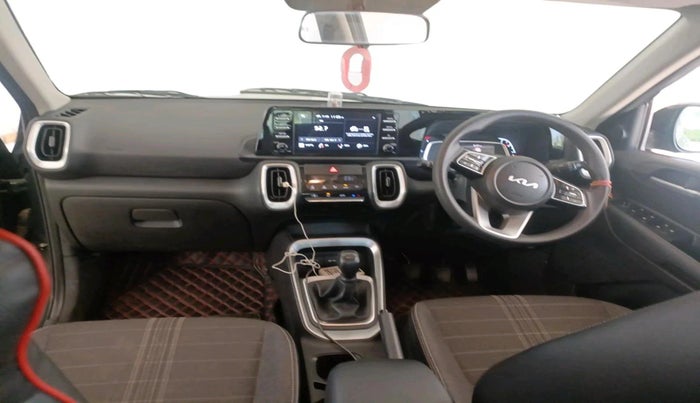 2024 KIA SONET HTK (O) 1.2 Petrol MT, Petrol, Manual, 25,605 km, interior