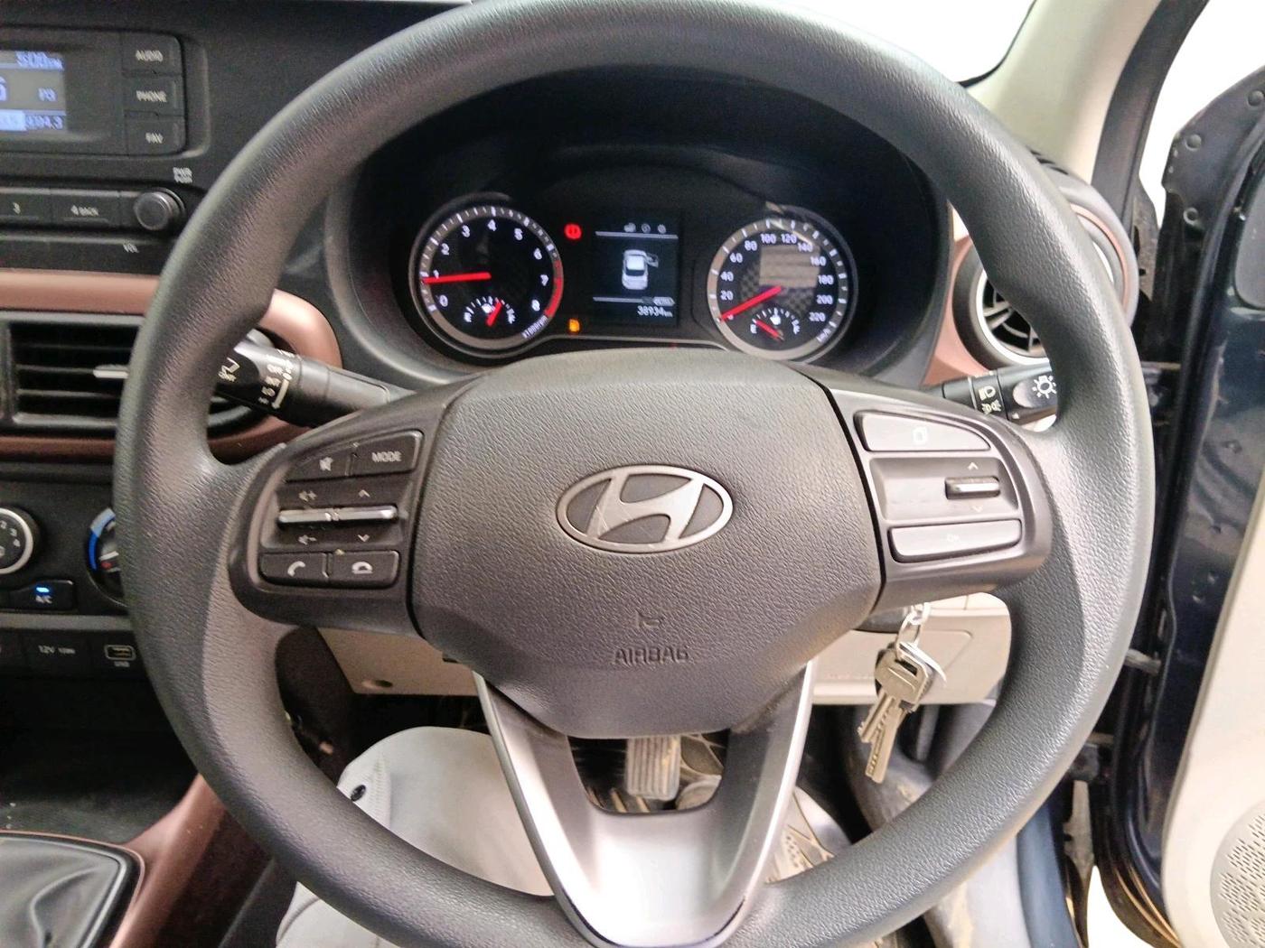 2023 Hyundai AURA S 1.2 CNG, CNG, Manual, 38,934 km, interior