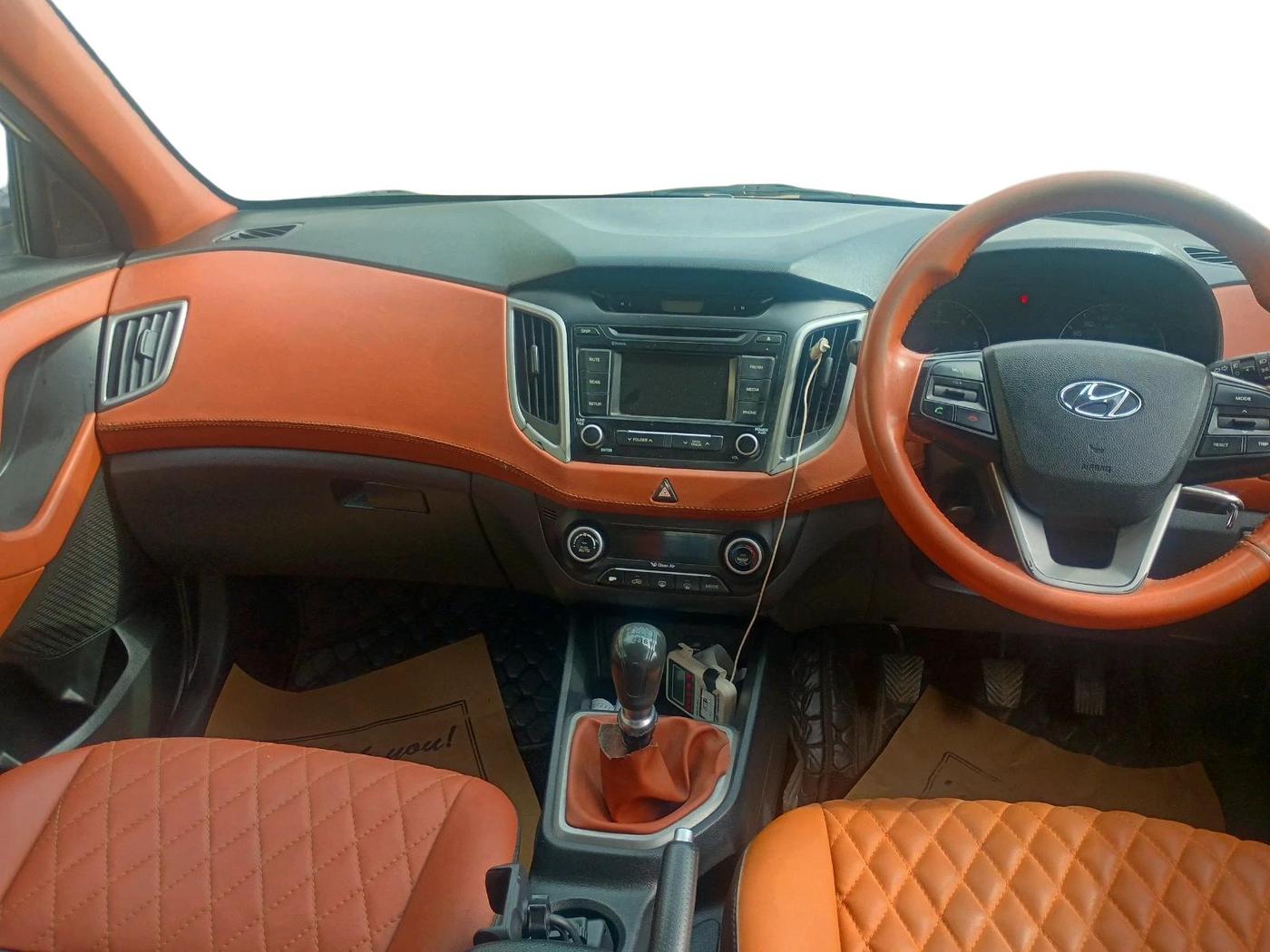 2017 Hyundai Creta SX 1.6 DIESEL, Diesel, Manual, 86,775 km, interior
