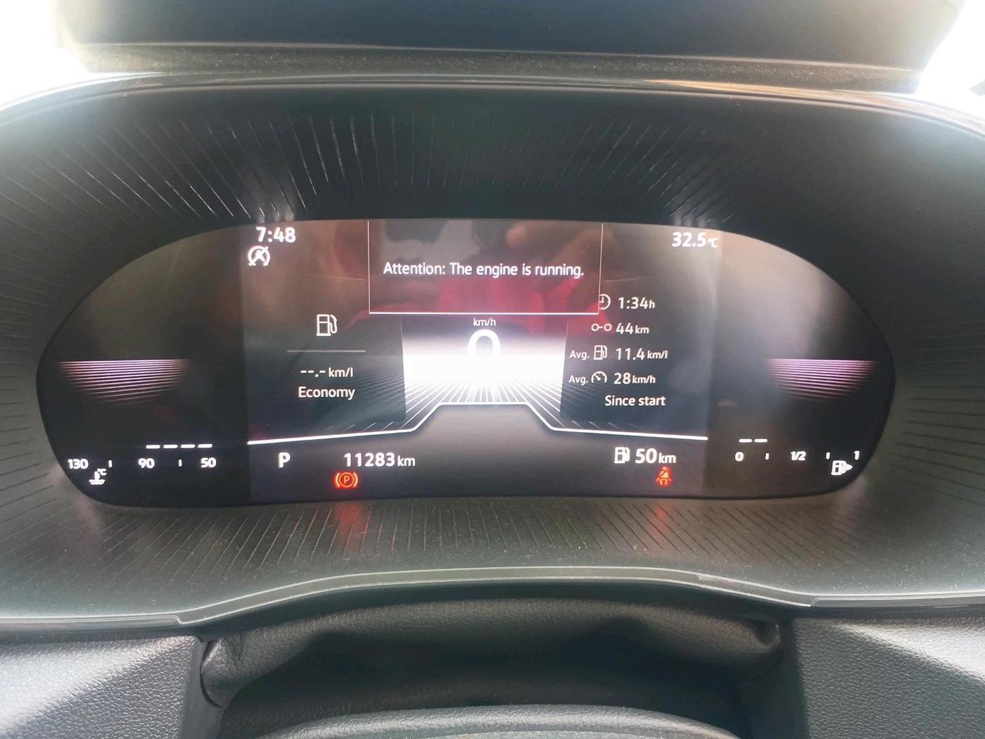 2025 Skoda Kylaq Signature Plus AT, Petrol, Automatic, 11,283 km, interior