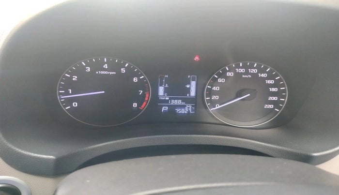 2017 Hyundai Creta SX PLUS AT 1.6 PETROL, Petrol, Automatic, 75,827 km, interior