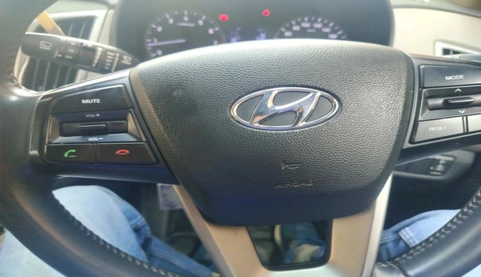 2017 Hyundai Creta SX PLUS AT 1.6 PETROL, Petrol, Automatic, 75,827 km, interior