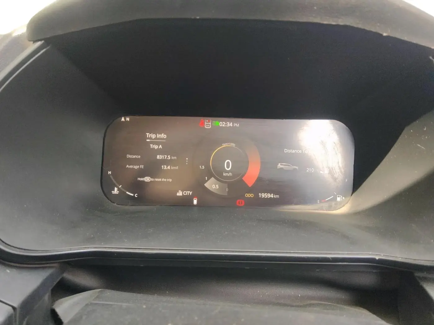 2025 Tata Safari PURE PLUS, Diesel, Manual, 19,594 km, interior