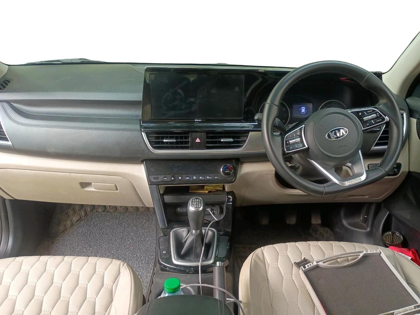 2020 KIA SELTOS HTX 1.5 PETROL, Petrol, Manual, 63,489 km, interior