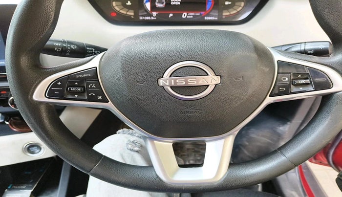 2022 Nissan MAGNITE XV TURBO CVT, Petrol, Automatic, 52,805 km, interior