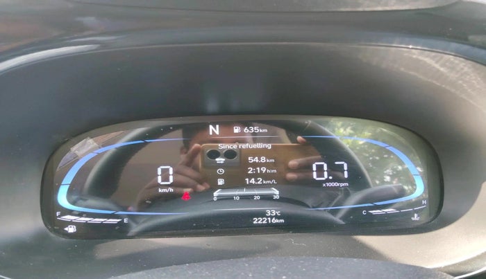 2024 Hyundai EXTER SX(O) 1.2 AMT, Petrol, Automatic, 22,216 km, interior