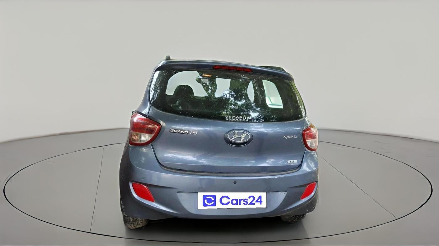 2014 Hyundai Grand i10 SPORTZ 1.2 KAPPA VTVT, Petrol, Manual, 75,353 km, exterior