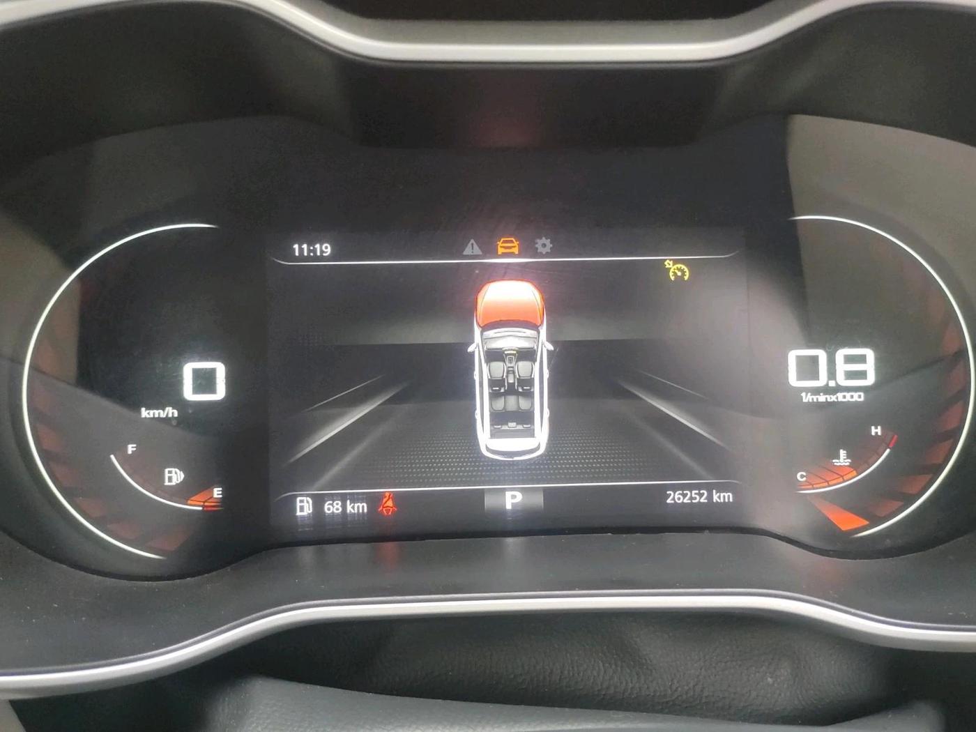 2022 MG ASTOR SHARP 1.5 CVT, Petrol, Automatic, 26,252 km, interior